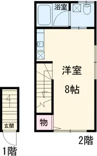 パインヒル篠崎【2階】の間取り
