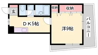プラザ・Y【4階】の間取り