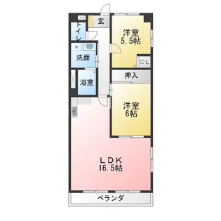 エリーナハイツ【1階】の間取り