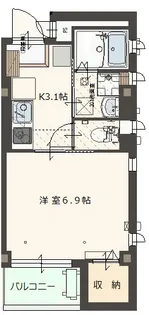 ステラ定禅寺通【4階】の間取り