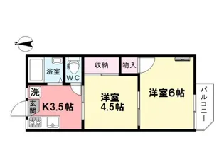 スターハイツ(上井草)【2階】の間取り