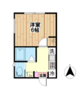 GCrest扇【3階】の間取り