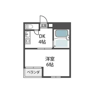 ゴッドフィールドIII【8階】の間取り