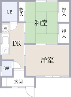 小日向ハウス【1階】の間取り