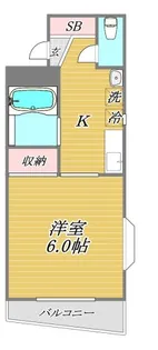 マザール平和台【3階】の間取り