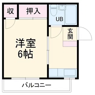 ISハイム【1階】の間取り