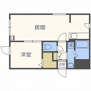 プロヴィデンス中の島【3階】の間取り