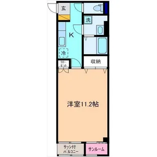 トリニティ【3階】の間取り