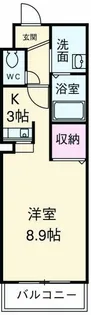 アルモニ-【1階】の間取り