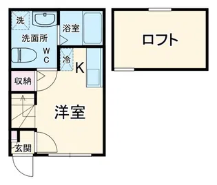 VOK MIYAMA【1階】の間取り