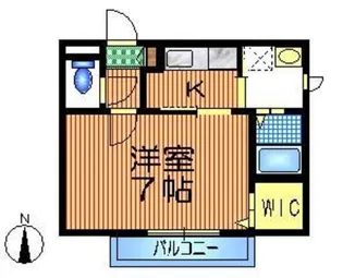 メゾン下北沢【1階】の間取り