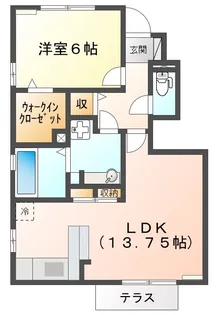 ルミエレ【1階】の間取り