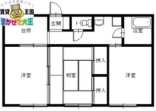 コーポマルベニ【5階】の間取り