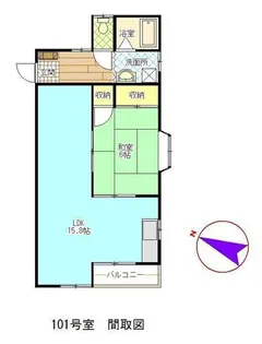 伊香保TONON【1階】の間取り