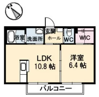 広島県廿日市市地御前1【アパート】の間取り