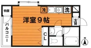 ファインコートS【2階】の間取り