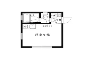 カーサ梅里【1階】の間取り