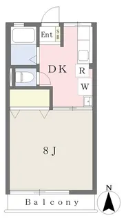 ファイン香久池I【2階】の間取り