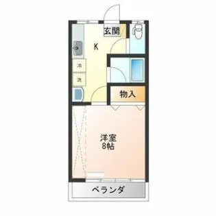 サンハイム【2階】の間取り