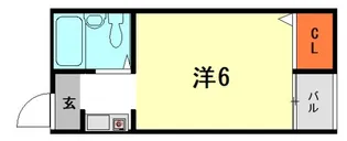 ドルチェ西立花【3階】の間取り