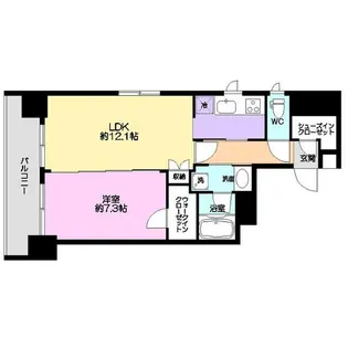 東京都墨田区両国3【マンション】の間取り