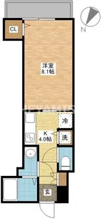 ヒルズHARADA【2階】の間取り