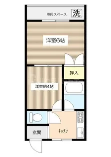 メゾン・ド・スガノ【1階】の間取り