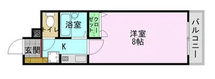 パサージュ法光寺【2階】の間取り