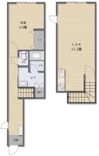 ジャスミン【2階】の間取り