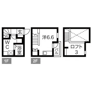 Quatre Portesの間取り
