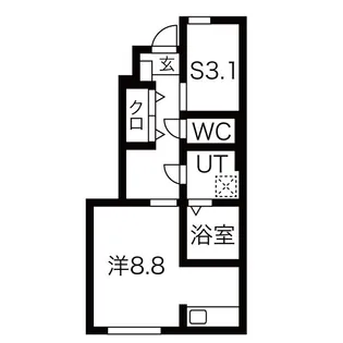 Accio(アクシオ)【1階】の間取り