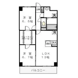 Refuge・F (リフュージュ・エフ)【3階】の間取り