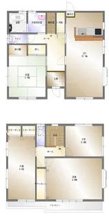 愛媛県新居浜市横水町【一戸建】の間取り