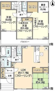 東京都あきる野市伊奈【一戸建】の間取り