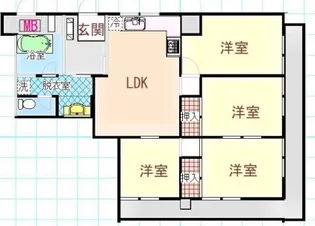 神奈川県横浜市中区寿町1【マンション】の間取り