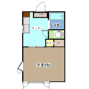 エスポワールI【2階】の間取り