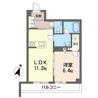 アティチュード【3階】の間取り