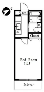 パサ・デ・ヒロ川越【3階】の間取り