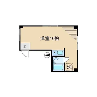 東京都中野区中央4【マンション】の間取り