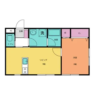 一ノ谷荘【1階】の間取り