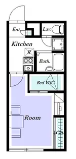 千葉県柏市増尾8【アパート】の間取り