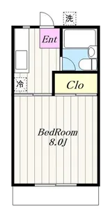 ハイツカサイ【2階】の間取り