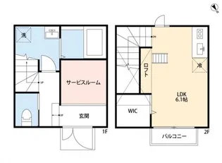 ROSSO&レジデンスの間取り