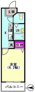 ベルヒルズ【2階】の間取り