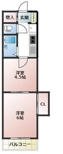 マドレーヌセゾン【2階】の間取り