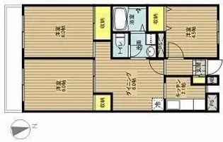ロイヤルハイツ船堀【4階】の間取り