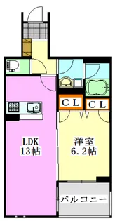 ルミエール駿河台【3階】の間取り