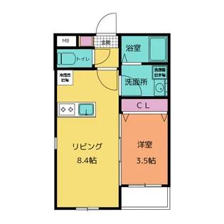 (仮称)ワンズテラス長久手山野田【2階】の間取り