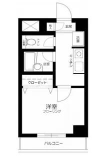Laisonce(レゾンス)康栄【3階】の間取り