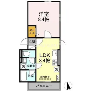 Maestro (マエストロ)【3階】の間取り
